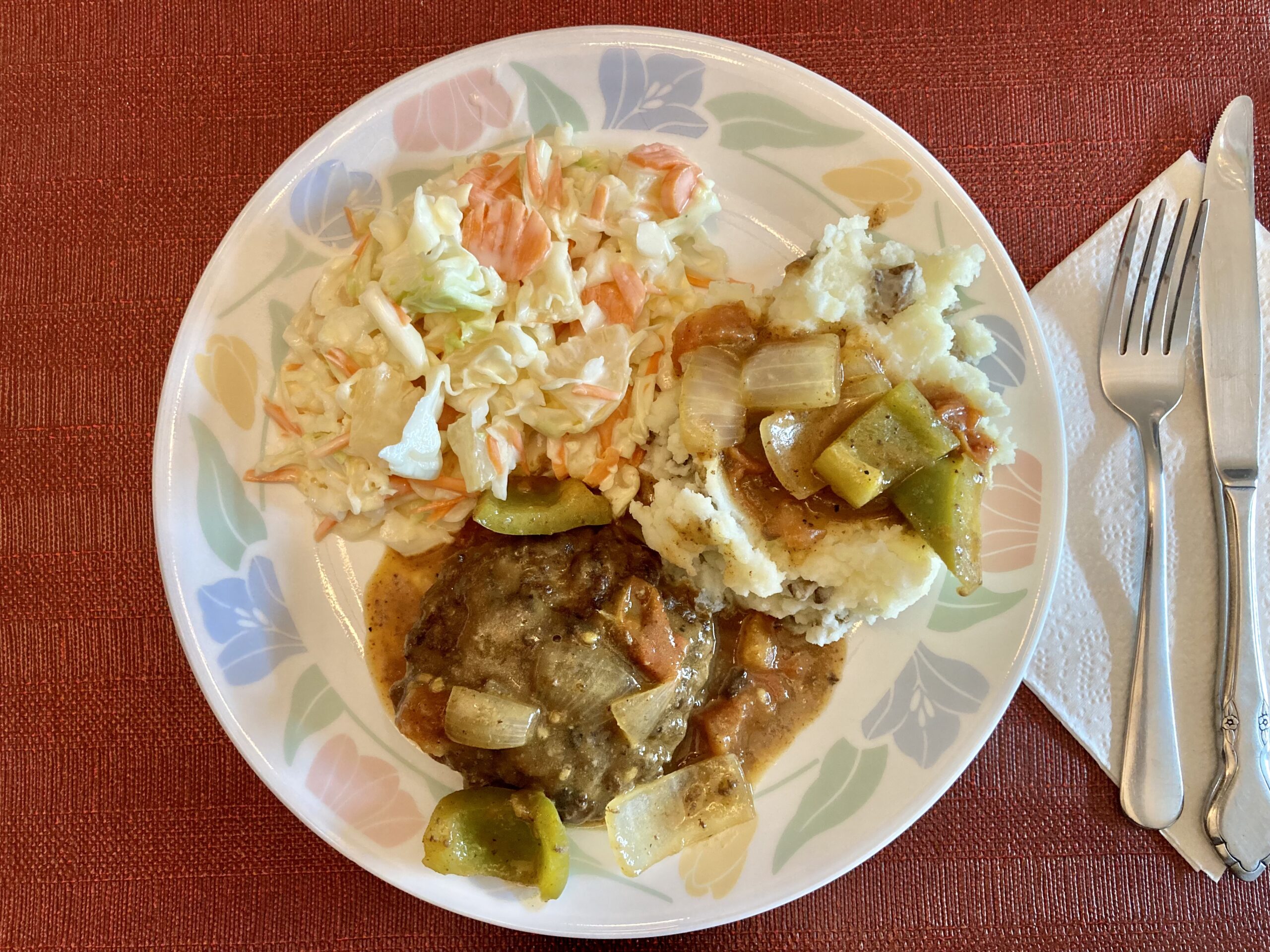 Laura’s Swiss Hamburger Steak