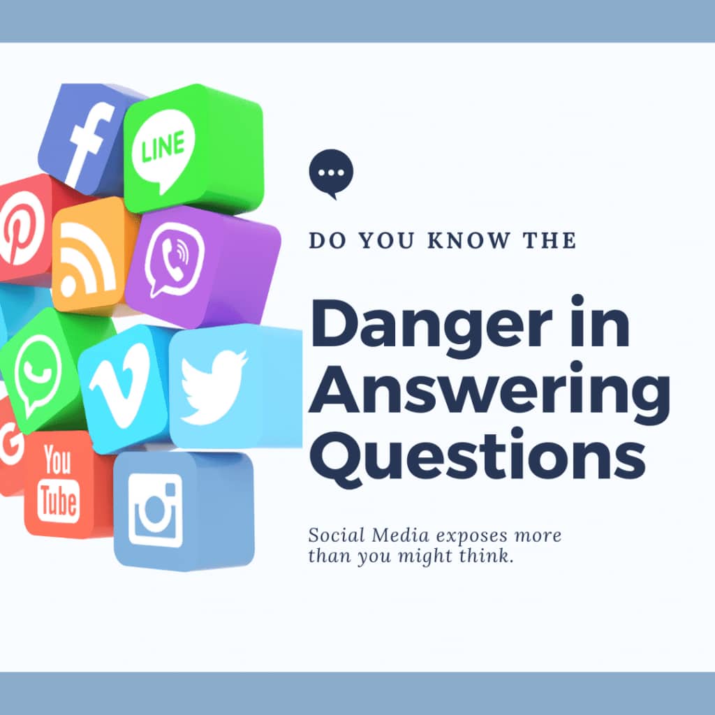 Do you know the danger in answering social media surveys?